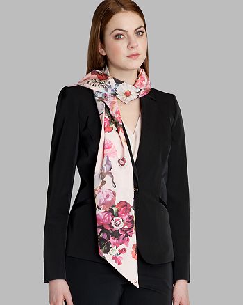 Ted Baker Zophee Oil Painting Skinny Scarf Bloomingdale S