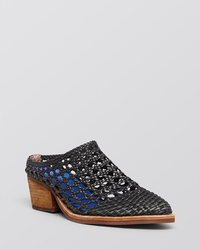 Jeffrey campbell woven hotsell mules