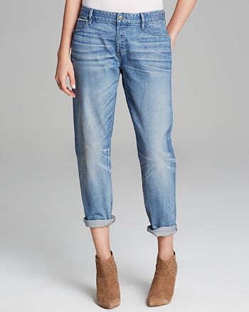 KORAL Jeans - Relaxed Skinny Double Rolled Cuff in Degraw | Bloomingdale's