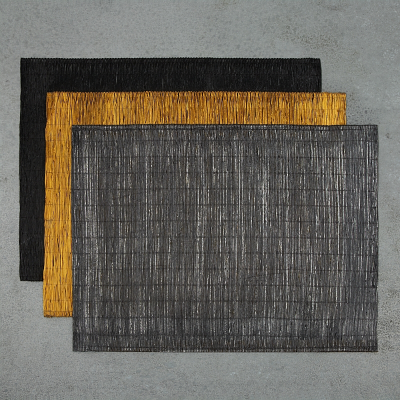 Chilewich Ribbon Placemat In Gray