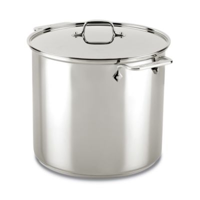 All-Clad - Stainless Steel 16-Quart Stock Pot