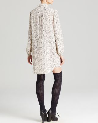 Tory Burch Cora Silk Shirt Dress | Bloomingdale's Women