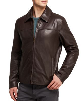 genuine leather shirt