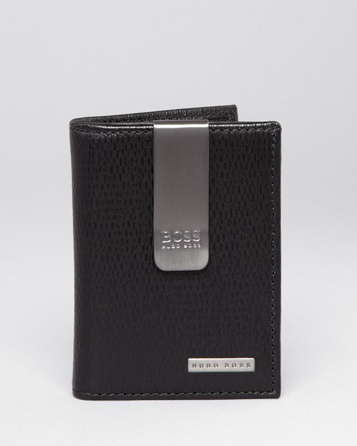 Valentino Men's Mini Vlogo Money Clip Billfold Wallet