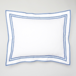 Matouk Meridian Standard Sham In Azure Blue