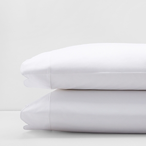 Matouk Butterfield Standard Pillowcase, Pair In White