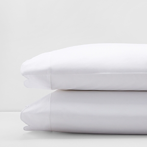Matouk Butterfield Standard Pillowcase, Pair In White