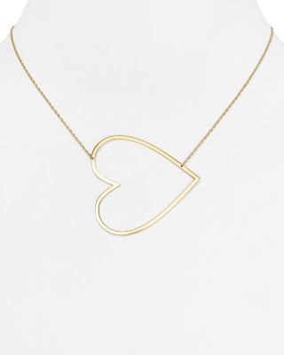 jennifer zeuner heart necklace