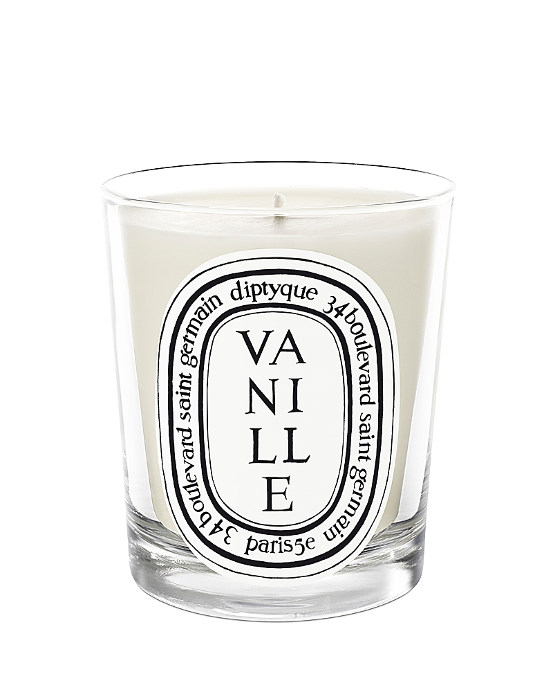Diptyque Vanille (vanilla) Scented Candle In White