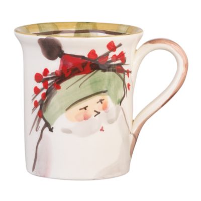 Old Saint Nick Mug, Set of 4