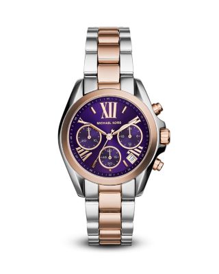 Michael Kors - Bradshaw Watch, 36mm Michael Kors Ladies Watch Bradshaw Chronograph 36mm Green Gold main image 3