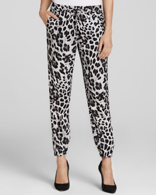 michael kors animal print pants