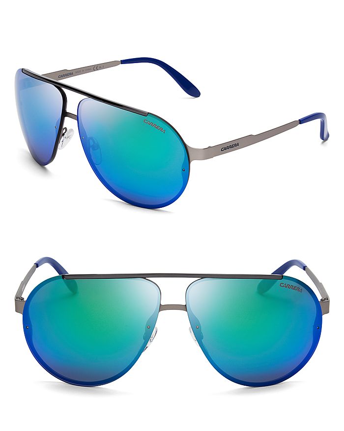 Carrera Men's Mirrored Aviator Sunglasses Bloomingdale's
