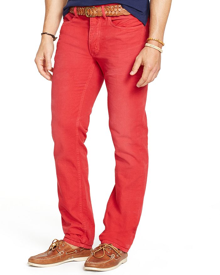 Polo Ralph Lauren Varick Slim Fit 5-Pocket Pants | Bloomingdale's