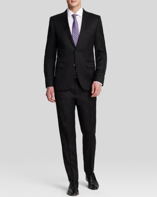 mens gold and black suit