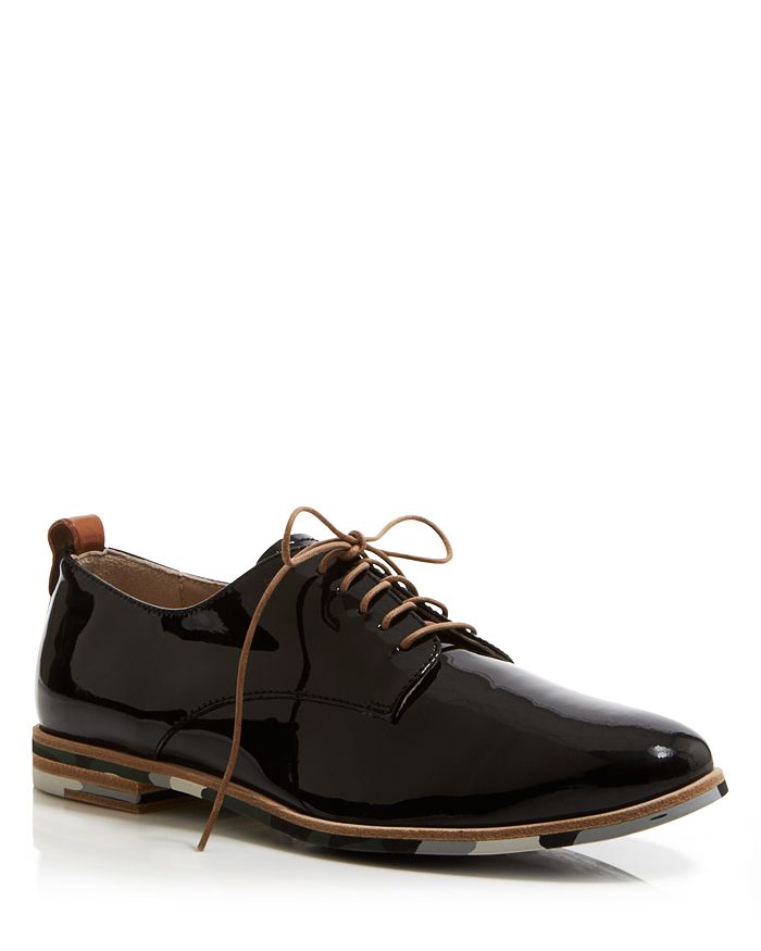 Agl patent online leather oxfords