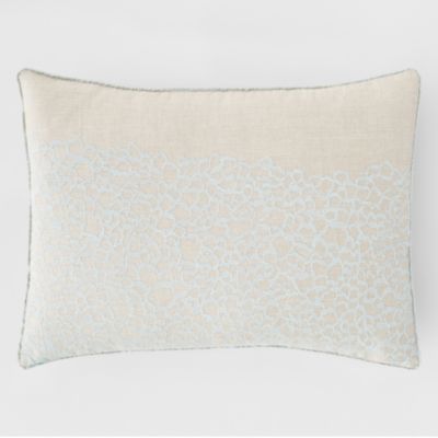 Abstract Embroidery Decorative Pillow, 15" x 20"