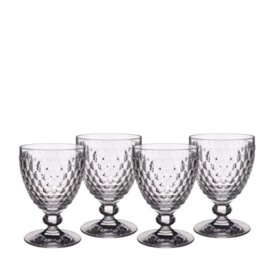 Villeroy & Boch] Villeroy & Boho Boston Pair Wine Glass/Wine Glass x 2 8 x  H16cm Tableware Glass clear tableware S rank – KYOTO NISHIKINO