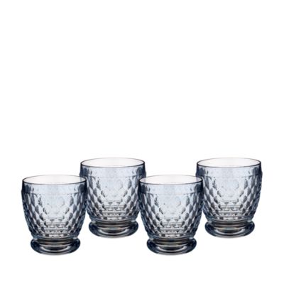 Boston Double Old-Fashioned Glass, Set of 4