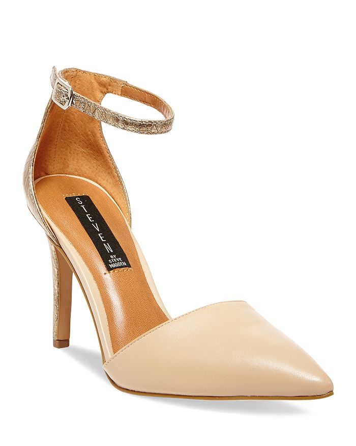 STEVEN BY STEVE MADDEN Ankle Strap Pumps Anibell High Heel