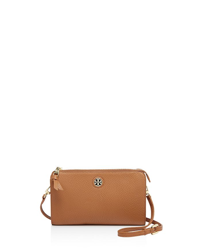 Tory Burch Robinson Pebbled Leather Crossbody | Bloomingdale's