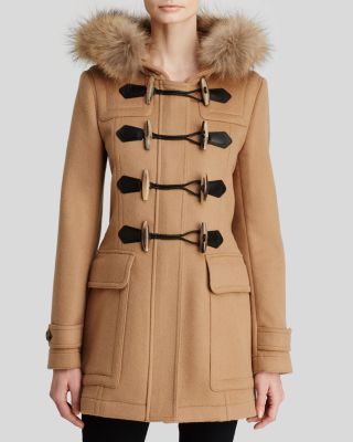 burberry wool duffle coat