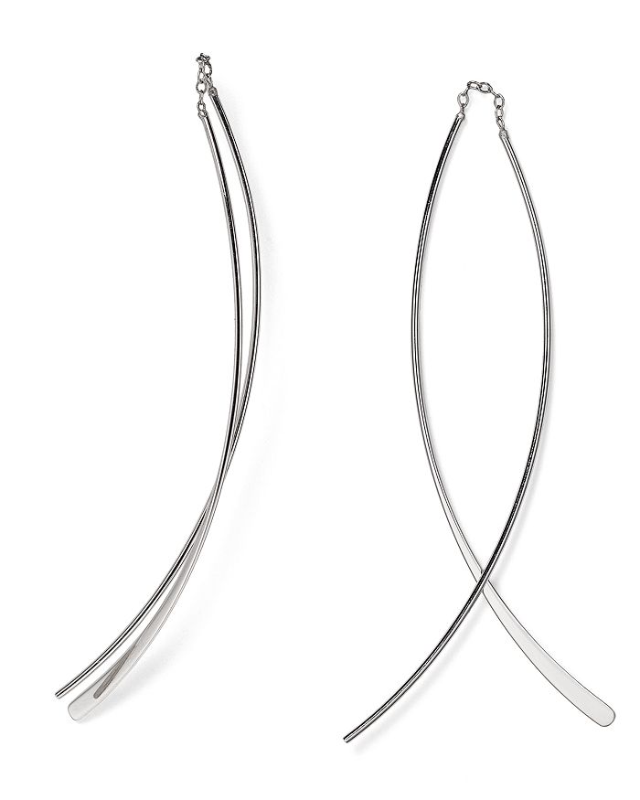 Bloomingdale's Sterling Silver Threader Earrings - 100% Exclusive