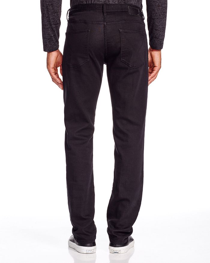 Shop John Varvatos Usa Bowery Straight Fit Jeans In Black