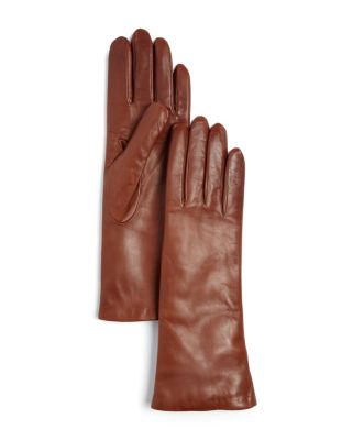 Bloomingdale's - Cashmere Lined Long Leather Gloves - Exclusive