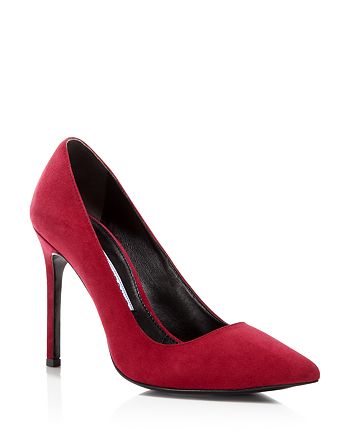 Charles David - Caterina Suede Pointed Pumps