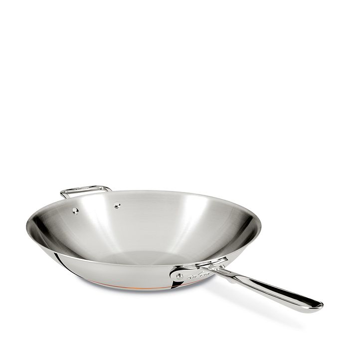 All-Clad Stainless Open Stir Fry Pan
