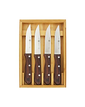 Zwilling J.A. Henckels - 4-Piece Steakhouse Knife Set with Storage Case