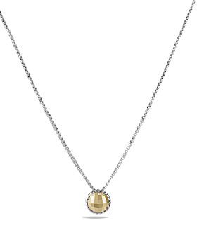 David Yurman - Châtelaine Necklace with Gold Dome and 18K Gold