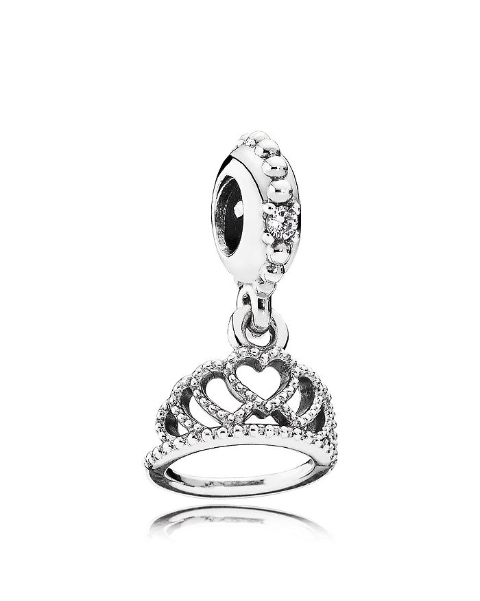 Pandora Moments Collection Sterling Silver & Cubic Zirconia Hearts