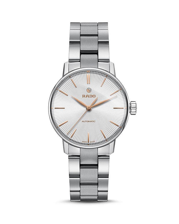 RADO COUPOLE CLASSIC AUTOMATIC CERAMIC & STAINLESS STEEL WATCH, 32MM,R22862023