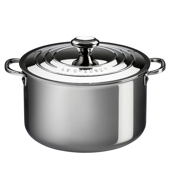 Le Creuset - Stainless Steel 7-Quart Stock Pot with Lid