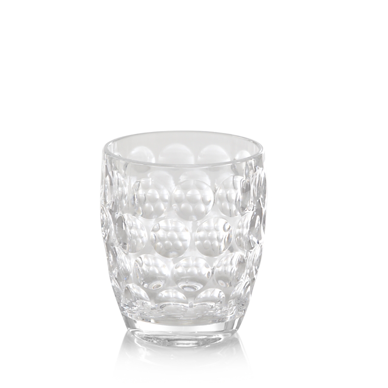 Mario Luca Giusti Lente Acrylic Tumbler, Clear In Clear