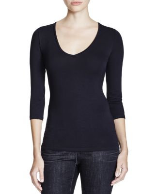 Majestic Three Quarter Sleeve Tee