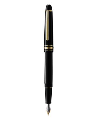 Montblanc Meisterstück Gold-Plated Classique Fountain Pen | Bloomingdale's