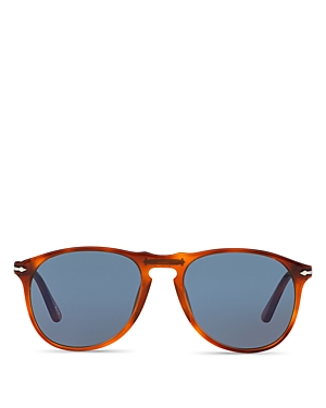 Persol Men's Icons Collection Evolution Pilot Square Sunglasses, 55mm photo