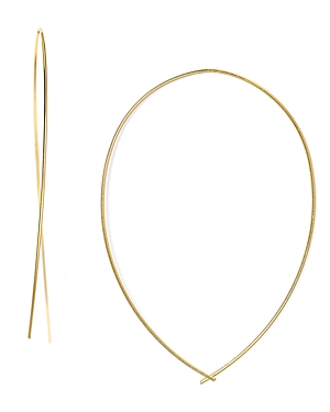 Jules Smith Girls Night Out Hoop Earrings In Gold