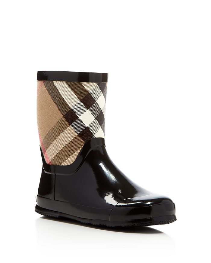 Iconic Patterns: Burberry Girls Housecheck Boots