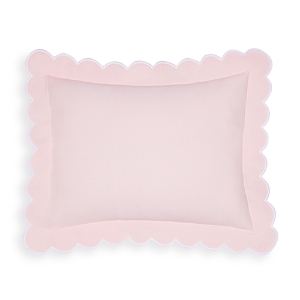 Matouk Diamond Pique Boudoir Sham In Pink