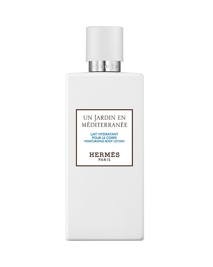 Pre-owned Hermes Un Jardin En Mediterranee Perfumed Body Lotion, Le Bain Garden Collection