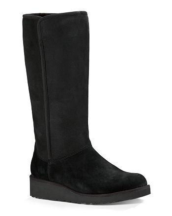 UGG® Kara Slim Tall Demi Wedge Boots | Bloomingdale's