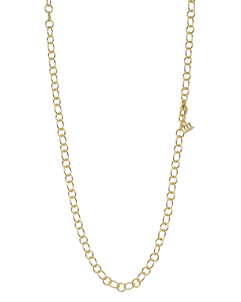 Temple St Clair 18k Yellow Gold Ribbon Chain Necklace, 18 In Gold