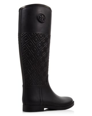 Tory Burch Marion Quilted Rain Boots Bloomingdale's
