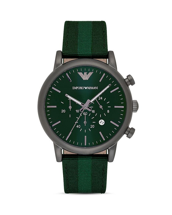 Armani Green Strap Watch 46mm Bloomingdale s