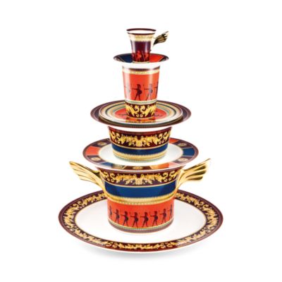 Versace Rosenthal Meets Iconic Heroes Dinnerware | Bloomingdale's Home