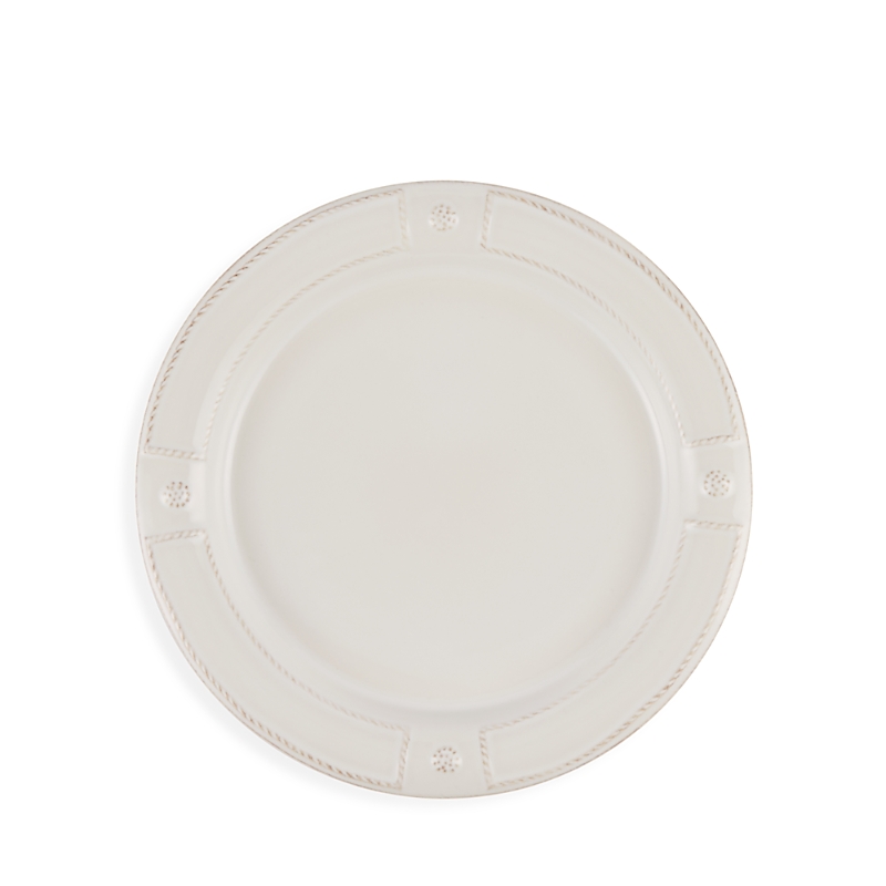 Juliska Berry & Thread French Panel Dessert Salad Plate - Whitewash In Whitewash